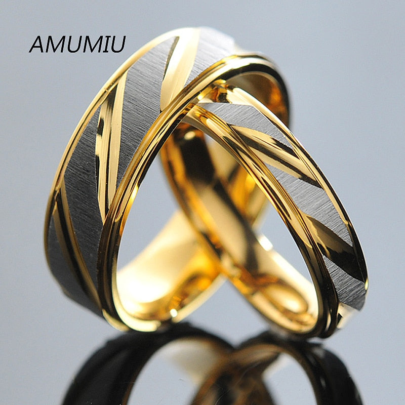 Stainless Steel Couples Rings