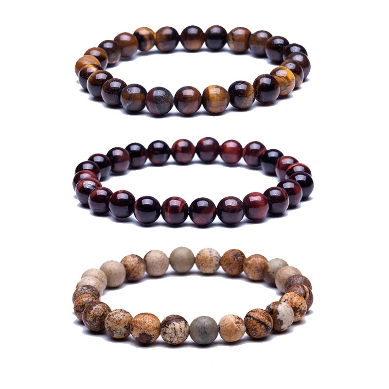 Natural Stone Beads Bracelets