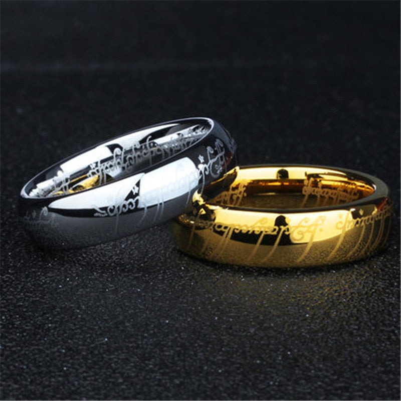 100% Tungsten ring 316l Stainless Steel Ring