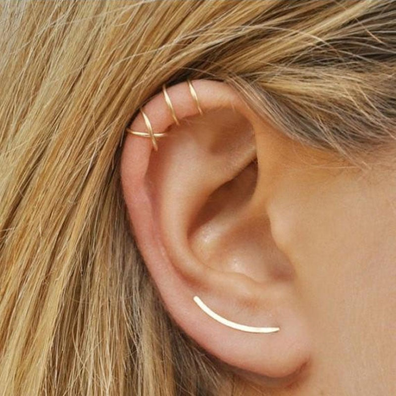 hot Lovely Cross Shape Hoop Earrings