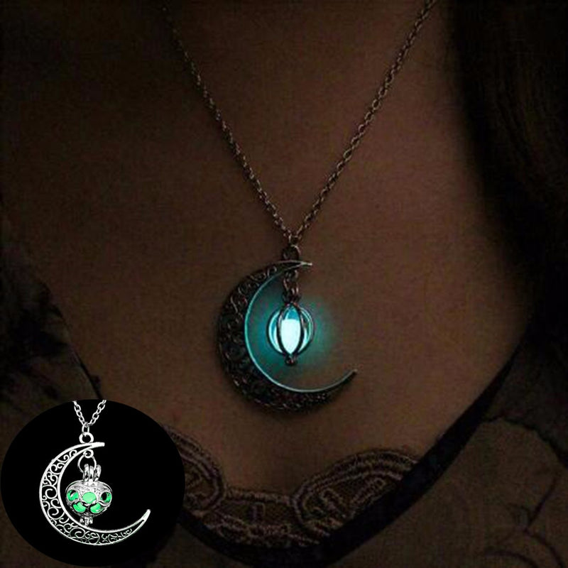 New Hot Moon Glowing Necklace