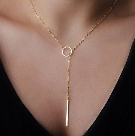 copper choker multi layer necklace