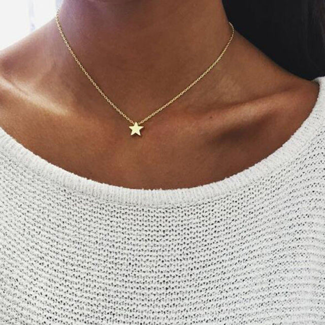 copper choker multi layer necklace