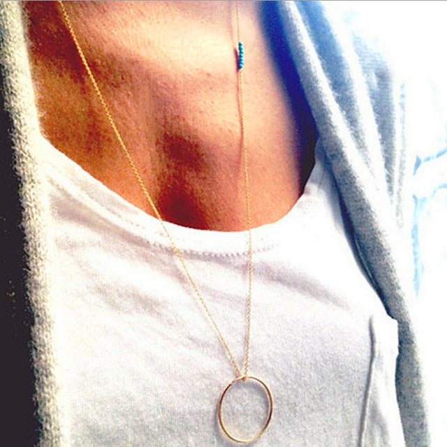 copper choker multi layer necklace
