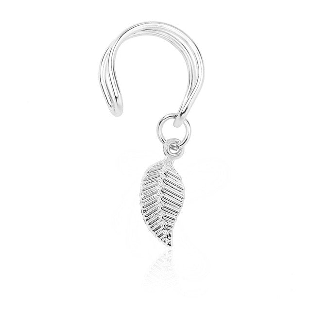 ear cuff pendientes de clip women earrings