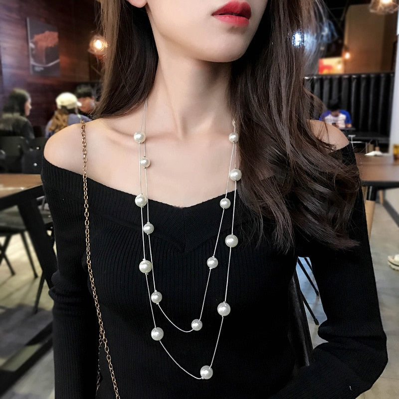 The Latest Jewelry Lovely Long Double-deck