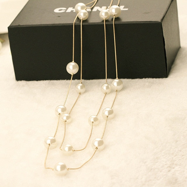 The Latest Jewelry Lovely Long Double-deck