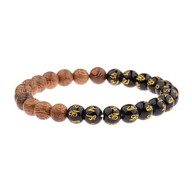 8mm New Natural Wood Beads Bracelets