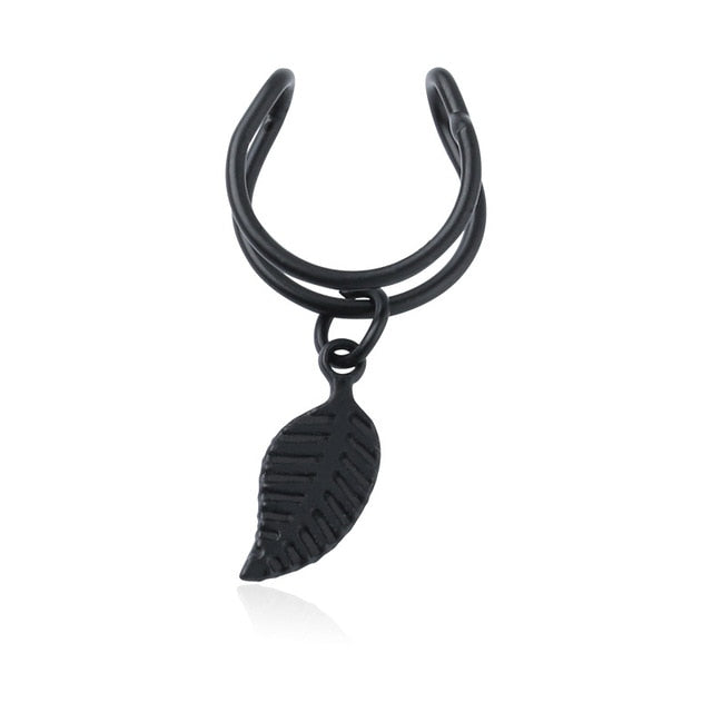 ear cuff pendientes de clip women earrings
