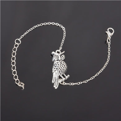 Simple Style Silver Plated Charm Bracelet
