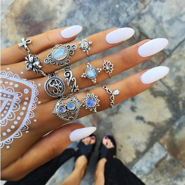 7 Style Vintage Knuckle Rings