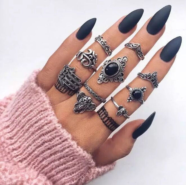 7 Style Vintage Knuckle Rings