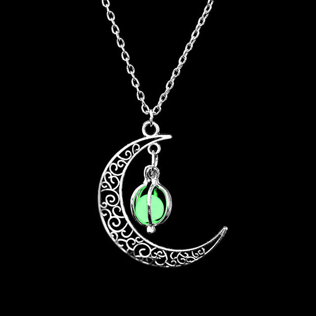 New Hot Moon Glowing Necklace