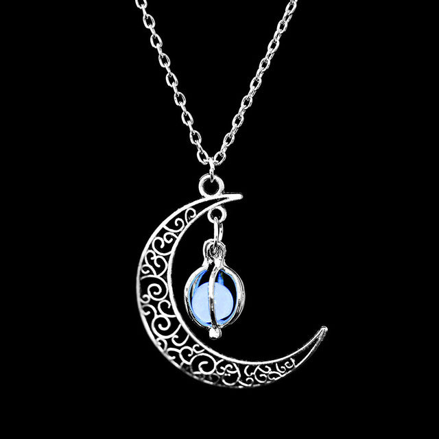 New Hot Moon Glowing Necklace